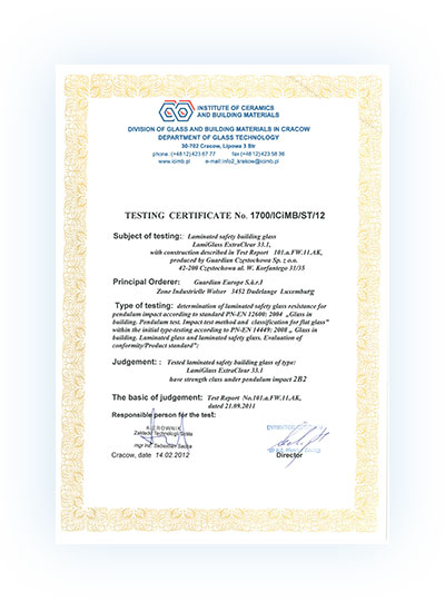 CE certificate